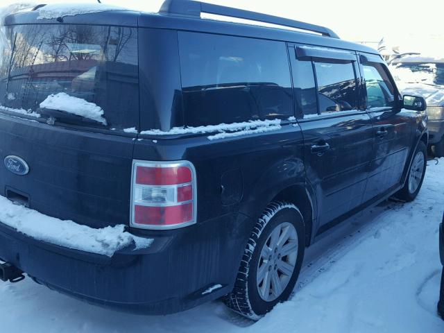 2FMGK5BC9ABA54065 - 2010 FORD FLEX SE BLACK photo 4