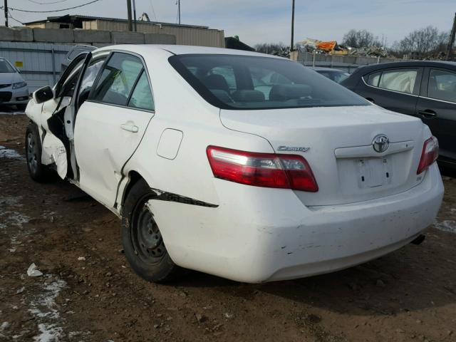 4T1BE46K67U608825 - 2007 TOYOTA CAMRY NEW WHITE photo 3