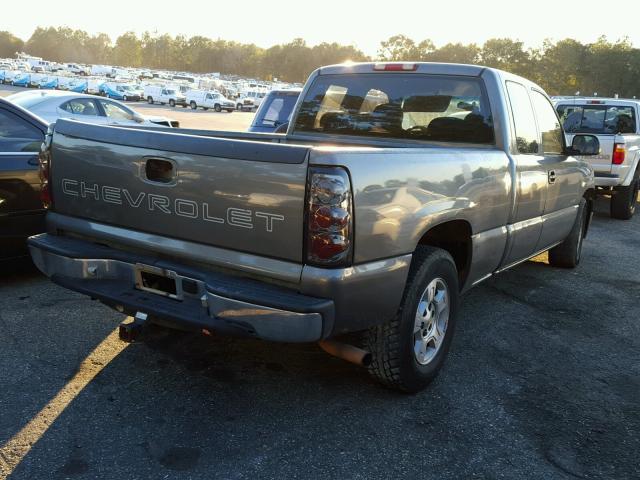 2GCEC19W8Y1208721 - 2000 CHEVROLET SILVERADO GRAY photo 4