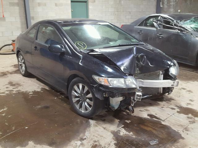 2HGFG1B82AH513179 - 2010 HONDA CIVIC EX BLACK photo 1