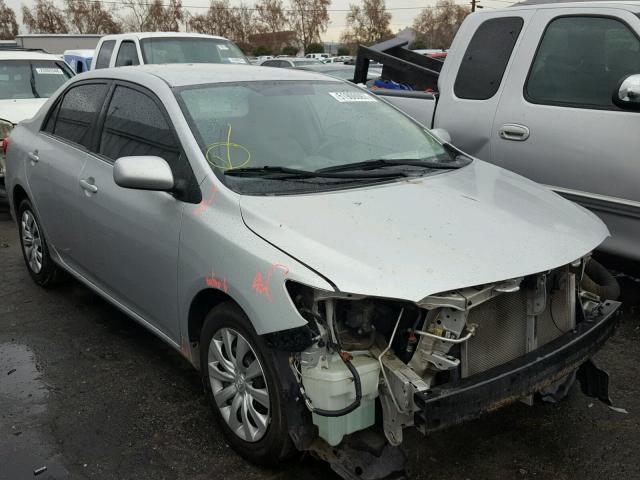 5YFBU4EE2DP091213 - 2013 TOYOTA COROLLA BA SILVER photo 1