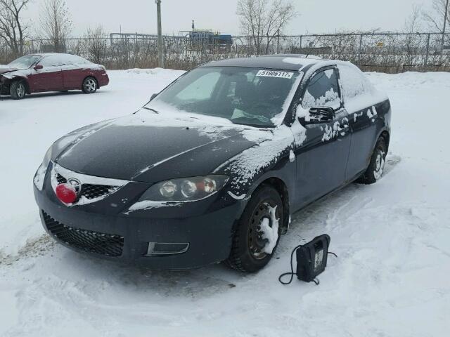 JM1BK32F971612384 - 2007 MAZDA 3 I BLACK photo 2