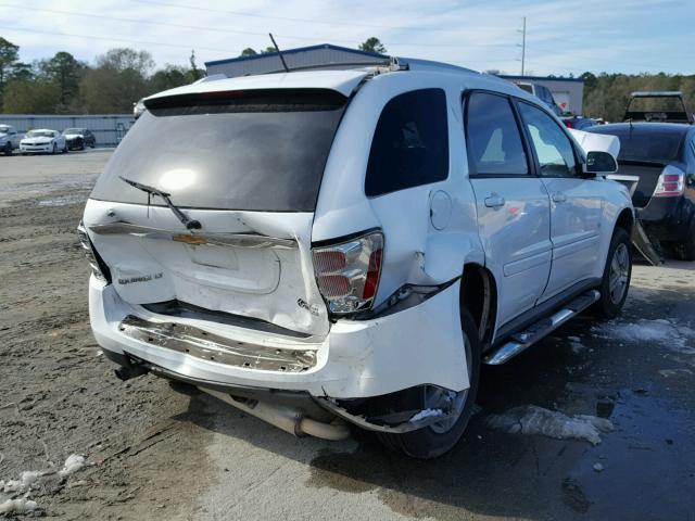 2CNDL53F386283482 - 2008 CHEVROLET EQUINOX LT WHITE photo 4