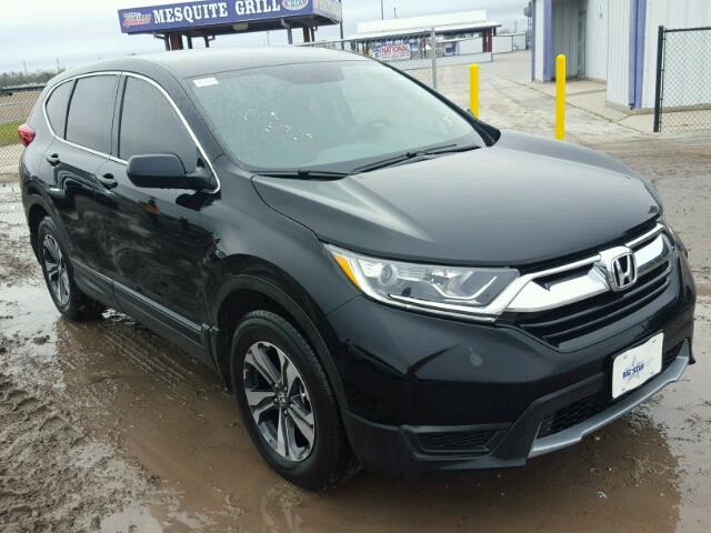 7FARW5H34HE008427 - 2017 HONDA CR-V LX BLACK photo 1