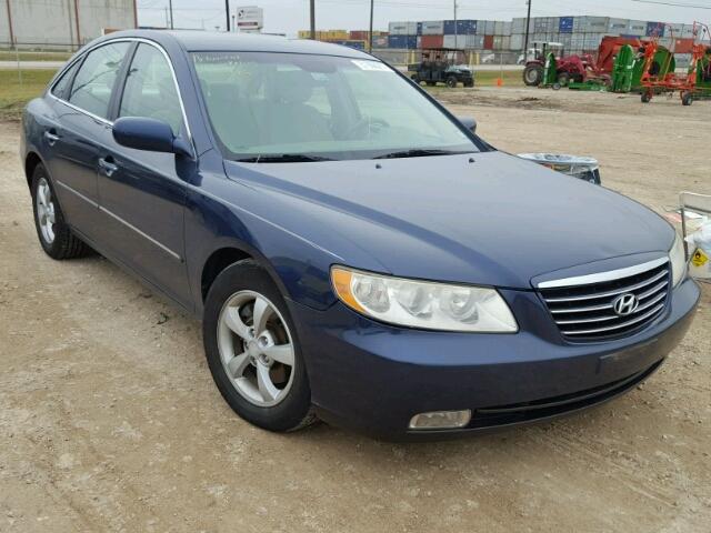 KMHFC46F67A143314 - 2007 HYUNDAI AZERA SE BLUE photo 1