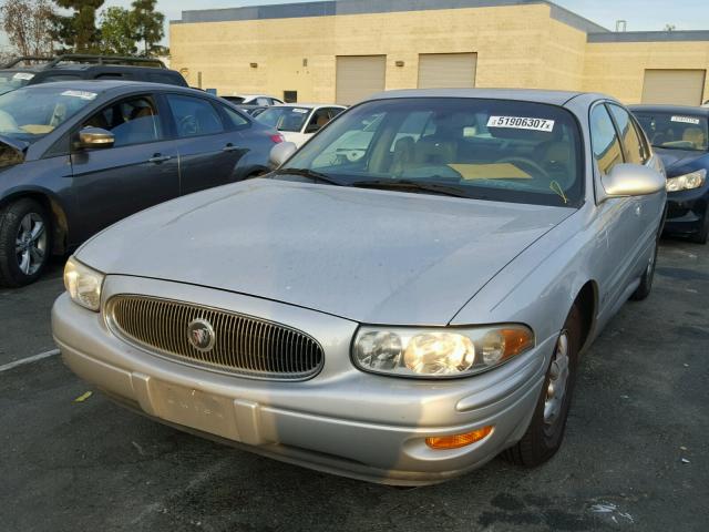 1G4HR54K81U275154 - 2001 BUICK LESABRE LI SILVER photo 2