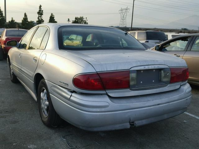 1G4HR54K81U275154 - 2001 BUICK LESABRE LI SILVER photo 3