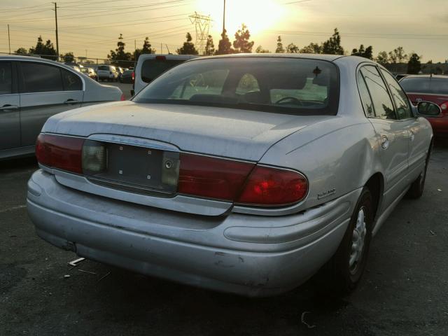 1G4HR54K81U275154 - 2001 BUICK LESABRE LI SILVER photo 4