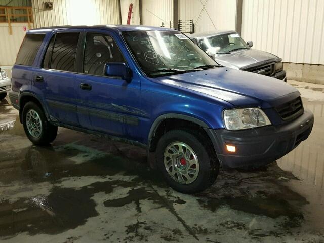 JHLRD18401C805251 - 2001 HONDA CR-V LX BLUE photo 1