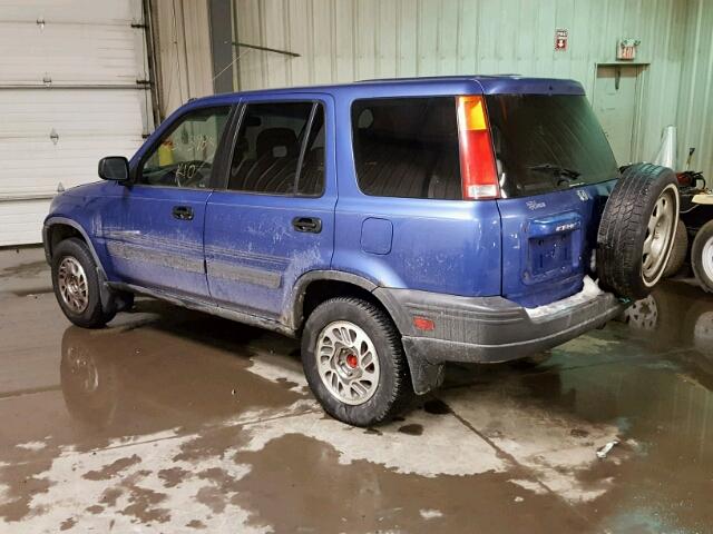 JHLRD18401C805251 - 2001 HONDA CR-V LX BLUE photo 3