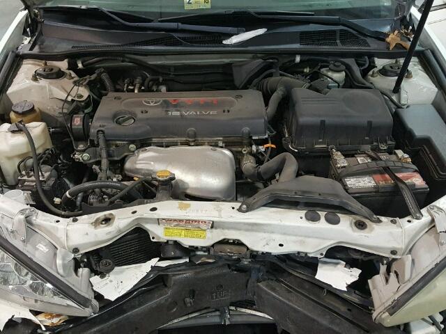 4T1BE32K54U270006 - 2004 TOYOTA CAMRY LE WHITE photo 7