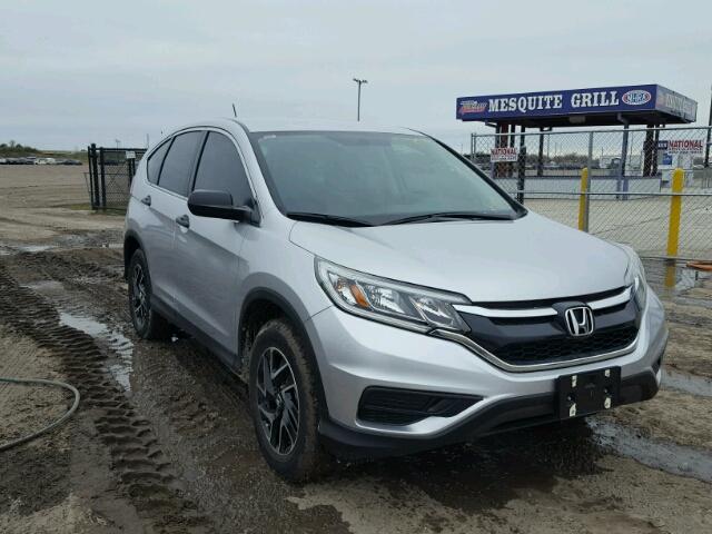 2HKRM3H47GH537207 - 2016 HONDA CR-V SE SILVER photo 1