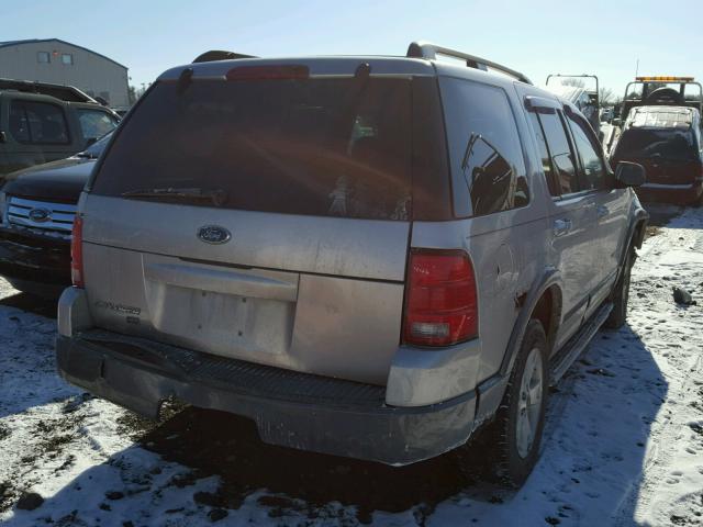 1FMZU73K14UC09663 - 2004 FORD EXPLORER X SILVER photo 4