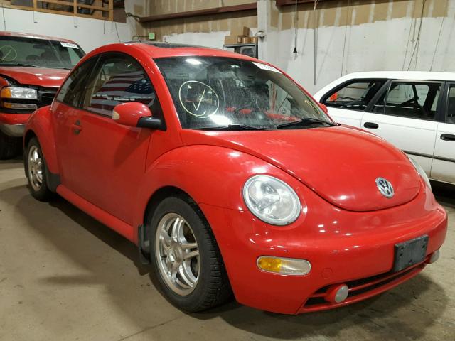 3VWCD21C33M444087 - 2003 VOLKSWAGEN NEW BEETLE 红色 照片 1