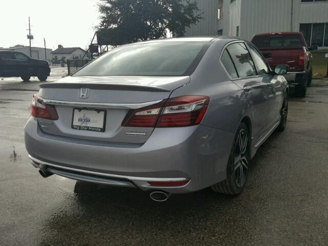 1HGCR2F10HA279570 - 2017 HONDA ACCORD SPO BLACK photo 4