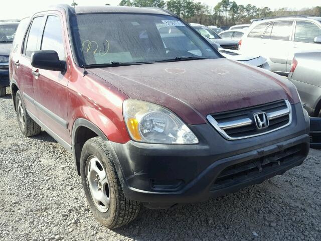 JHLRD68483C009248 - 2003 HONDA CR-V LX RED photo 1