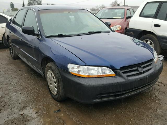 1HGCF86612A103948 - 2002 HONDA ACCORD VAL BLUE photo 1