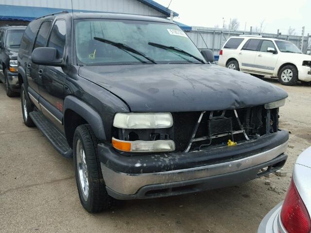 1GNEC16Z64J140490 - 2004 CHEVROLET SUBURBAN C BLACK photo 1