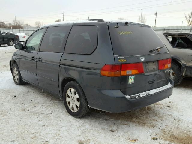5FNRL189X3B054371 - 2003 HONDA ODYSSEY EX GRAY photo 3