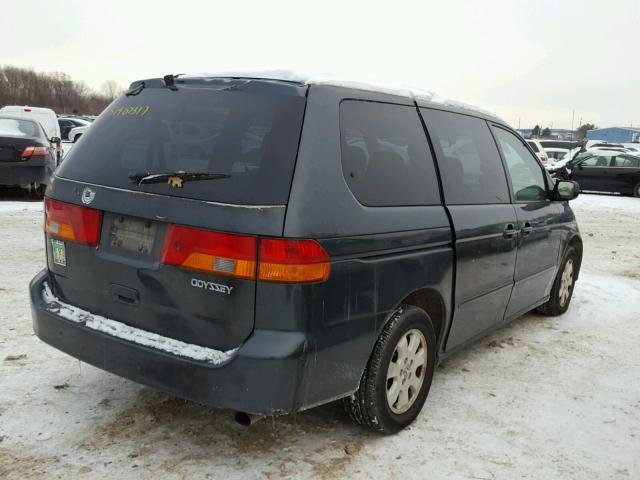 5FNRL189X3B054371 - 2003 HONDA ODYSSEY EX GRAY photo 4