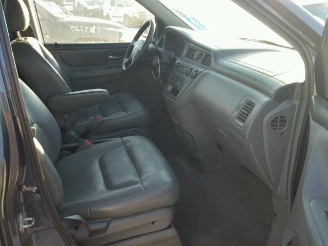 5FNRL189X3B054371 - 2003 HONDA ODYSSEY EX GRAY photo 5