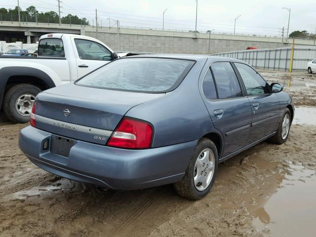 1N4DL01D4YC215651 - 2000 NISSAN ALTIMA XE BLUE photo 4