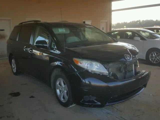 5TDKK3DC9BS083209 - 2011 TOYOTA SIENNA LE BLACK photo 1