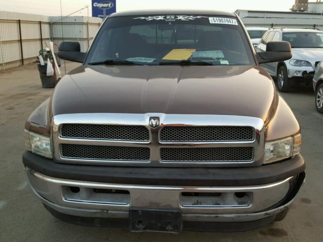 3B7KC23651G164210 - 2001 DODGE RAM 2500 BROWN photo 9