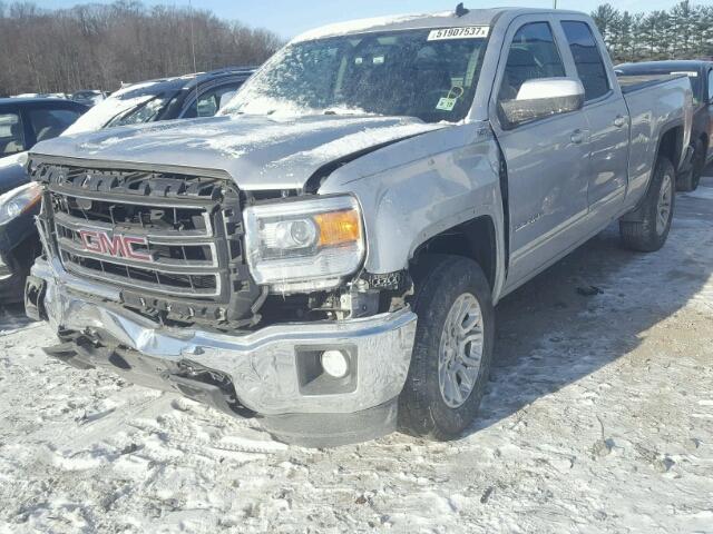 1GTV2UEC5EZ367666 - 2014 GMC SIERRA K15 SILVER photo 2