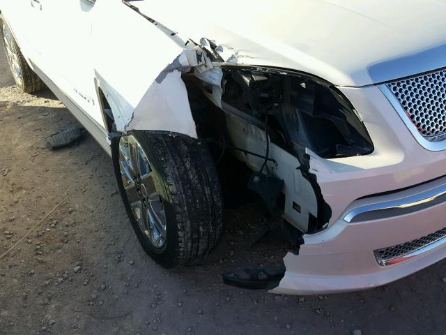 1GKKRTED9CJ290642 - 2012 GMC ACADIA DEN WHITE photo 9