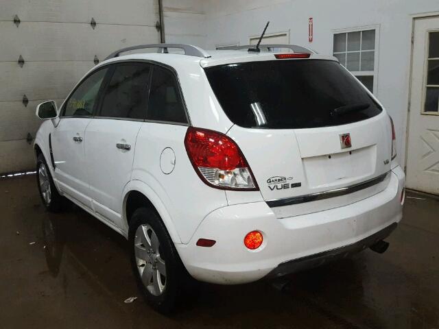 3GSCL53758S660599 - 2008 SATURN VUE XR WHITE photo 3