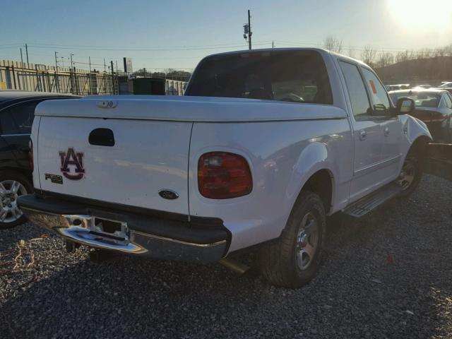 1FTRW07L61KE41711 - 2001 FORD F150 SUPER WHITE photo 4