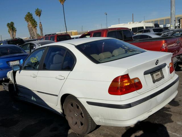 WBAET37403NJ33093 - 2003 BMW 325 I WHITE photo 3