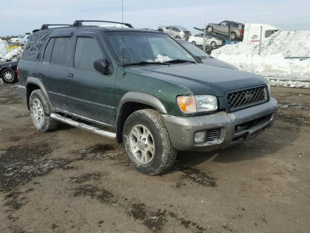 JN8DR07Y61W518281 - 2001 NISSAN PATHFINDER GREEN photo 1