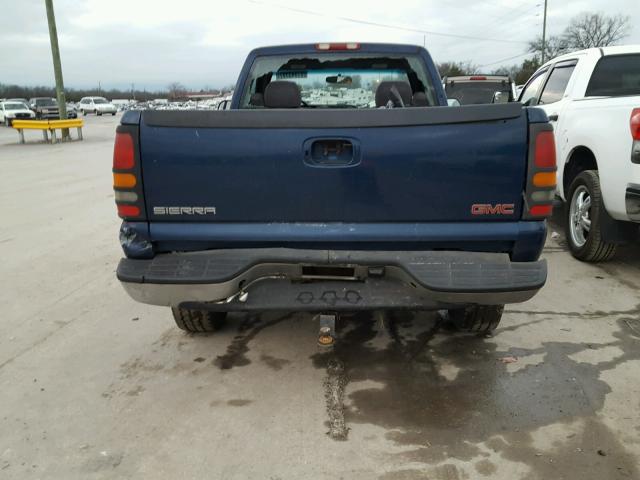 1GTEK14VX1E144364 - 2001 GMC NEW SIERRA BLUE photo 6