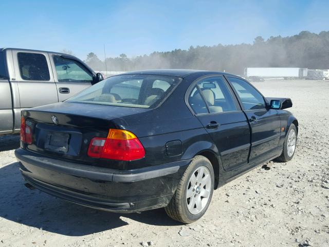 WBAAN37431ND48539 - 2001 BMW 325 I BLACK photo 4