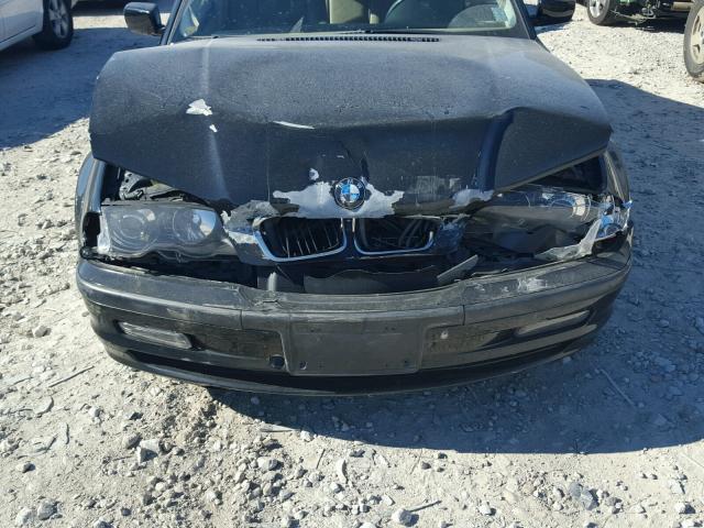 WBAAN37431ND48539 - 2001 BMW 325 I BLACK photo 9