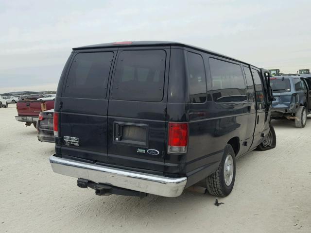 1FBSS3BL2EDA77369 - 2014 FORD ECONOLINE BLACK photo 4