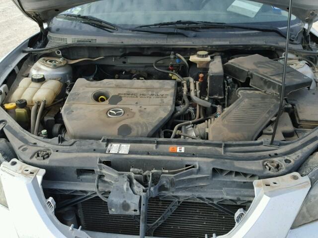 JM1BK12F181839459 - 2008 MAZDA 3 I SILVER photo 7