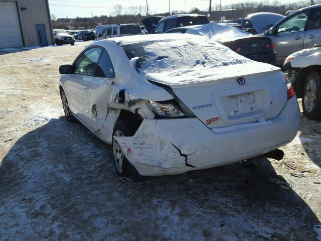 2HGFG1B67AH518666 - 2010 HONDA CIVIC LX WHITE photo 3