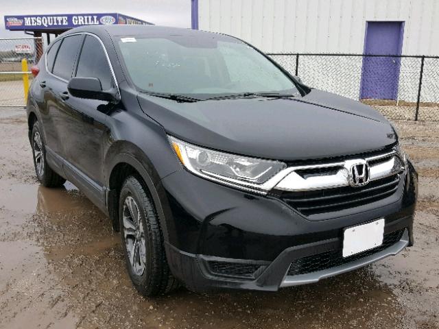 7FARW5H34HE011134 - 2017 HONDA CR-V LX BLACK photo 1