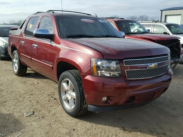 3GNFK12328G220918 - 2008 CHEVROLET AVALANCHE MAROON photo 1