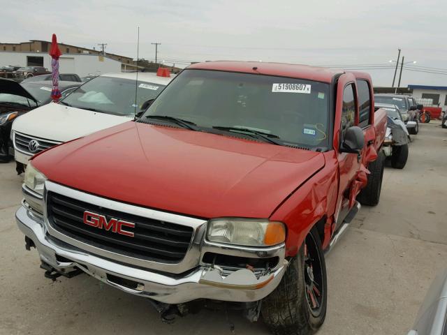 1GTGC13U53F169863 - 2003 GMC SIERRA C15 RED photo 2