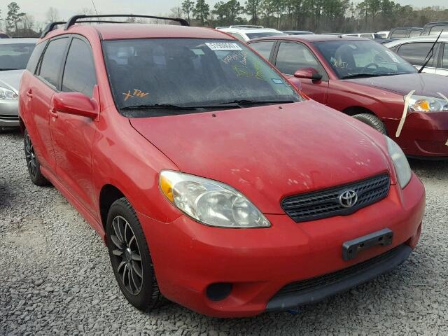 2T1KR32E77C655717 - 2007 TOYOTA COROLLA MA RED photo 1