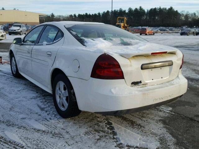 2G2WP552871168064 - 2007 PONTIAC GRAND PRIX WHITE photo 3