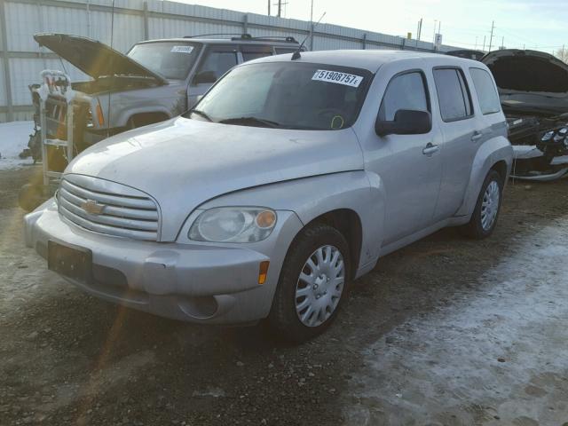 3GNDA13D17S576080 - 2007 CHEVROLET HHR LS SILVER photo 2