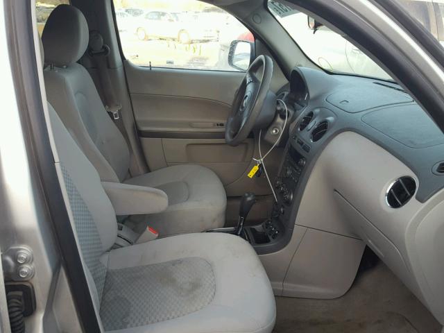 3GNDA13D17S576080 - 2007 CHEVROLET HHR LS SILVER photo 5