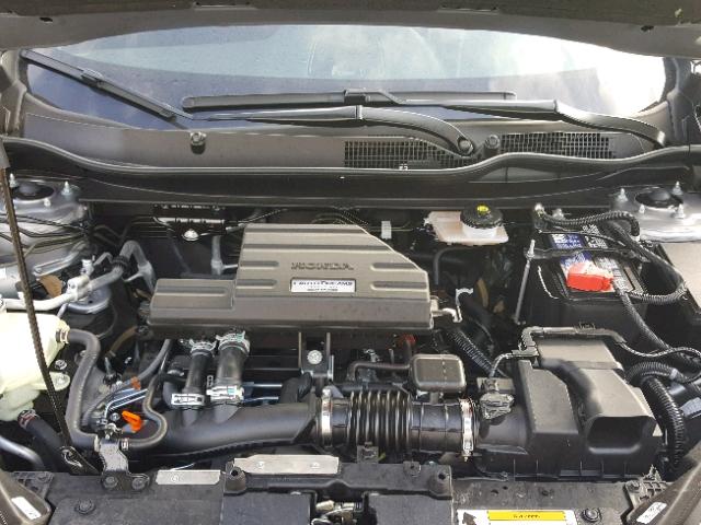 7FARW1H58HE028030 - 2017 HONDA CR-V EX SILVER photo 7