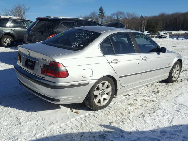 WBAAM5345YFR17705 - 2000 BMW 328 I SILVER photo 4