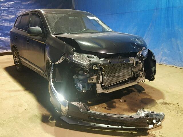 JA4AZ2A37HZ030497 - 2017 MITSUBISHI OUTLANDER BLACK photo 1